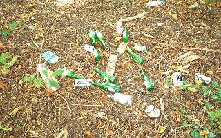 Churchyard bottles