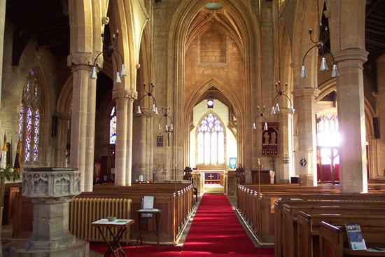 Morton church interior