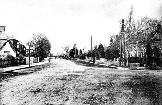 North Road in 1905