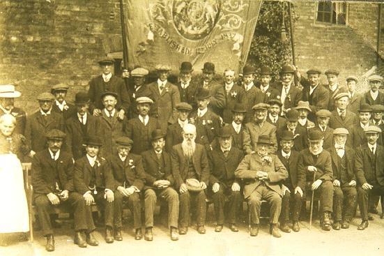 Provident Association meeting circa 1911