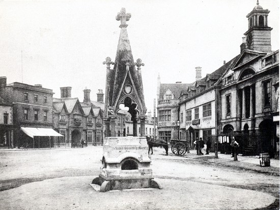 The Ostler Memorial circa 1890