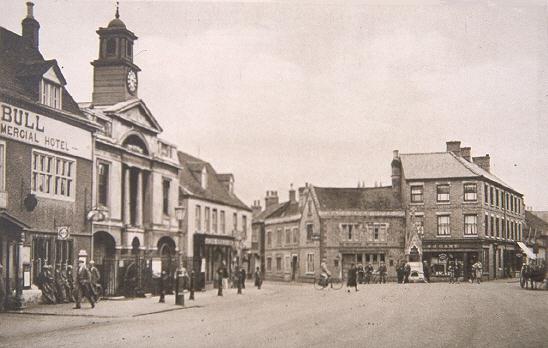 The Ostler Memorial circa 1910.