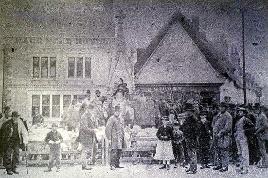 Thomas Shippey's shop in 1871
