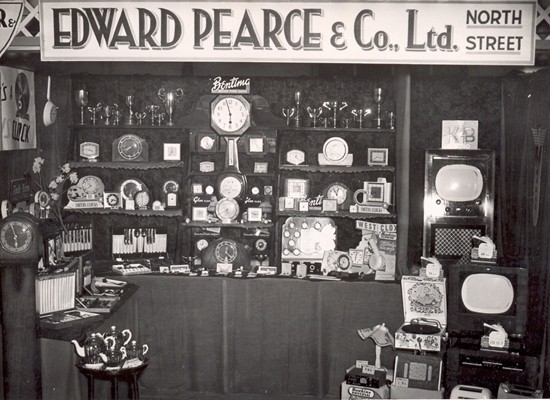 Stand at trade exhibition