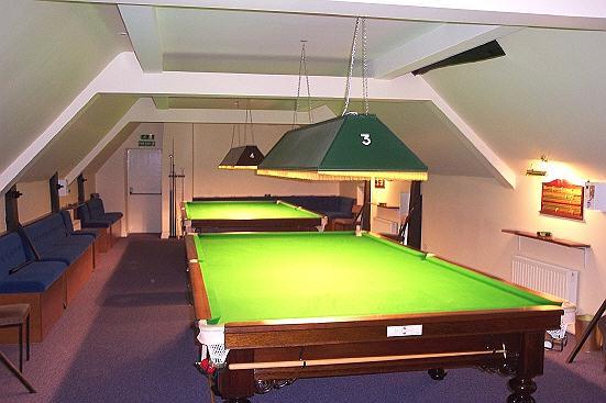 The new billiards' room