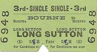 Long Sutton ticket