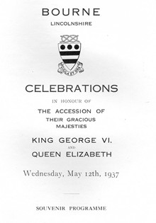 Official 1937 programme