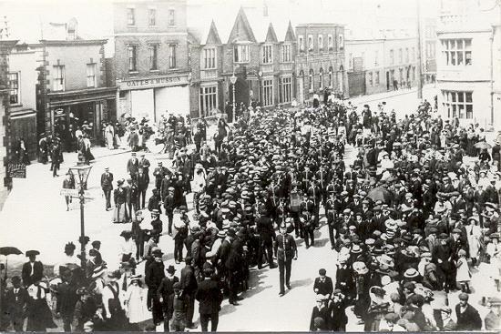 Coronation parade in 1911