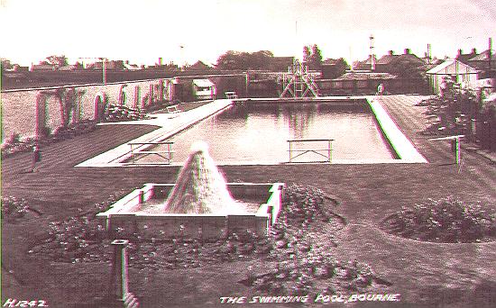 The pool circa 1946