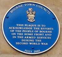 World War II plaque