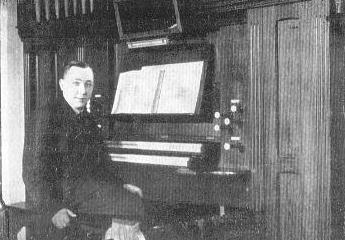 Organist T W Bradley