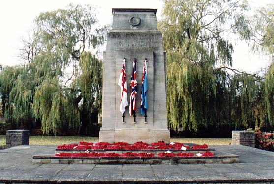 War Memorial in November 2005
