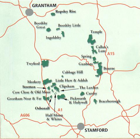 Map courtesy the Forestry Commission