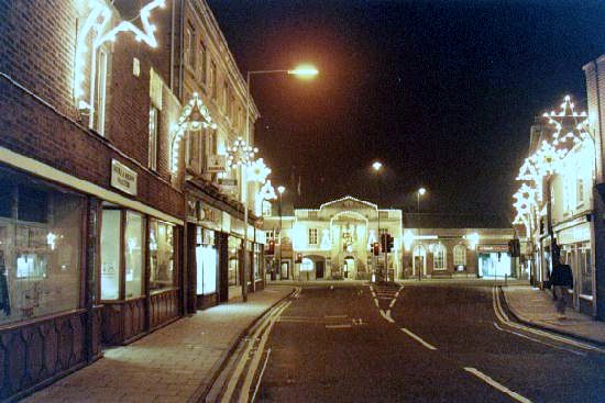 Christmas lights in 2001