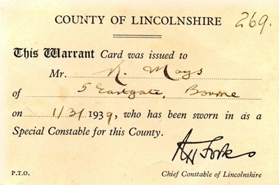 Courtesy Bourne Heritage Centre