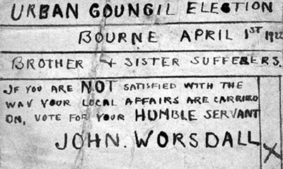 The 1922 election address